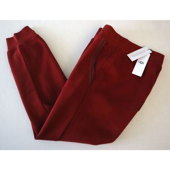 UGG 1151710 Men's Sz S Dark Cherry Red Tasman Jogger Pants - Picture 7 of 8